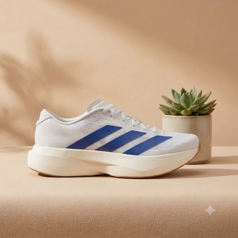 NWT adidas Men's Adizero Evo SL White 12 US